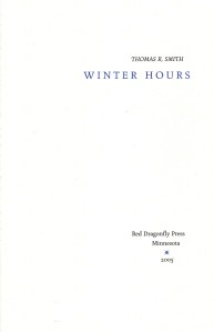Winter Hours by Thomas R. Smith