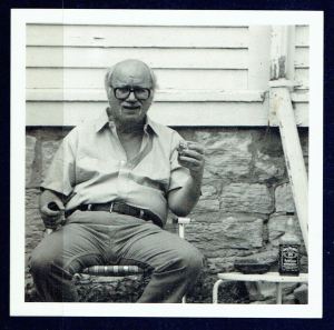 Dave Etter – author photo from Electric Avenue (Spoon River Poetry Press, 1988)